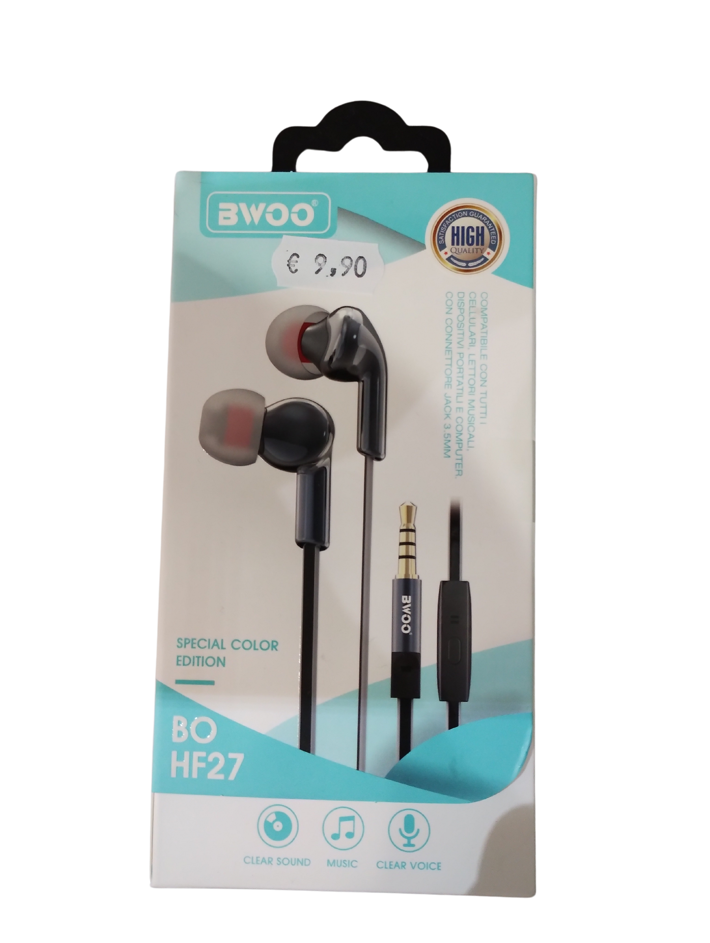 BWOO Earphones HF27 SPECIAL COLOR EDITION