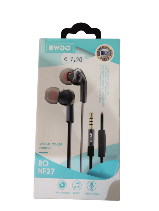 BWOO Earphones HF27 SPECIAL COLOR EDITION