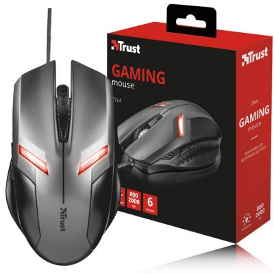 TRUST OPTICAL MOUSE ZIVA GAMING 2000DPI 21512