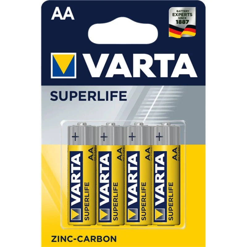 VARTA superlife batterie stilo AA, 4PZ