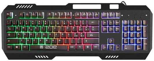 XTREME ZOE Tastiera Gaming Metallo USB  Retroilluminata