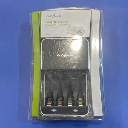 Nedis universal charger for battery AA/AAA Ricaricabili