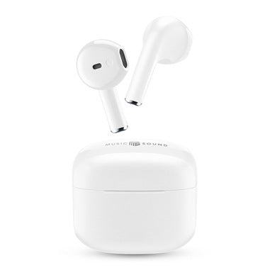 Music Sound SWAG WIRELESS EARPHONES BIANCO