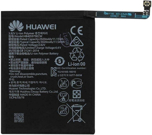 BATTERIE PER HUAWEI Y5 (2018)/Y6 (2019)/Y6 PRO (2017)/Y5 (2017)/Y6 (2017)/Y5 (2019) HONOR 8A/Y6S/Y5P