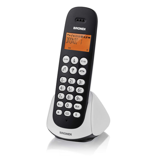 BRONDI ADARA CORDLESS DECT BIANCO/NERO