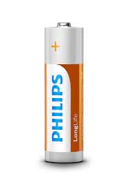 PHILIPS R6L4B Batterie "AA" Zinco-carbone, 4 PZ