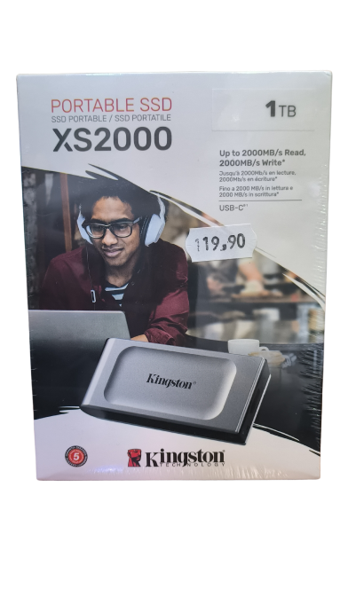 Kingston XS2000 USB C 1TB 2000MB/s