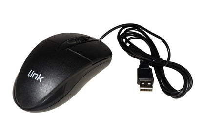 LINK Mouse Ottico USB 3 NERO