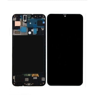 Display per SAMSUNG A40 SERVICE PACK SM-A405 Originale Nero