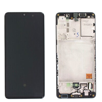 Display per SAMSUNG A41 SERVICE PACK SM-A415F Originale Nero