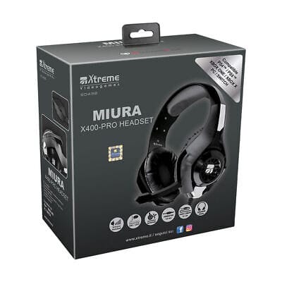 XTREME MIURA X400-PRO cuffie da gaming