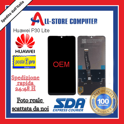 Display per HUAWEI PER P30 LITE OEM Nero