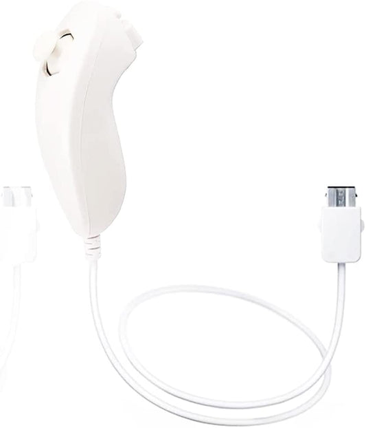 Nunchuk Remote Controller per Nintendo Wii (White)-Generic