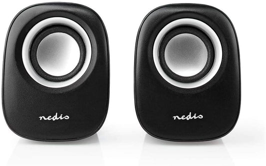 NEDIS Altoparlante per PC 12 W |  Alimentazione a USB | Nero - All-Store Computer