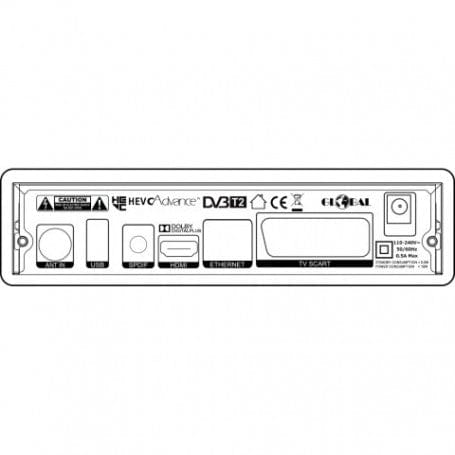 GLOBAL Digitale Terrestre  DVB-T2 HEVC H.265 Main 10 BIT - All-Store Computer