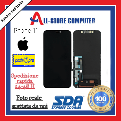 Display per iPhone 11 PREMIUM INCELL Originale Nero