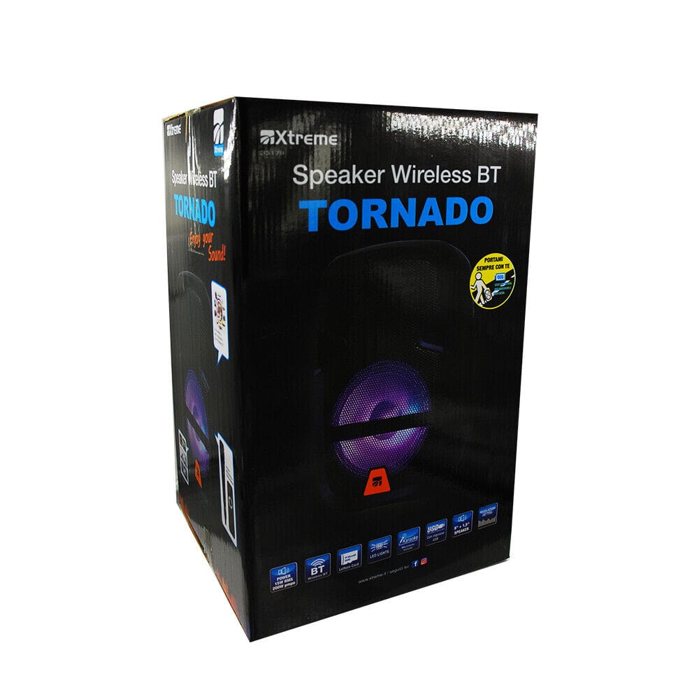 XTREME speaker wireless BT TORNADO