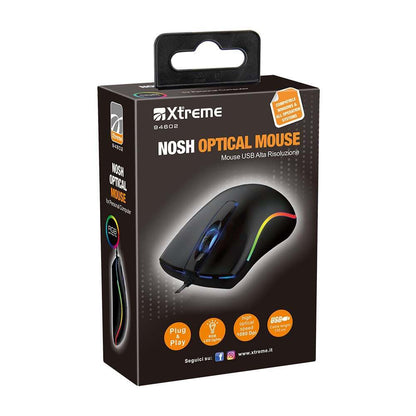 XTREME NOSH OPTICAL GAMING MOUSE 1000 dpi