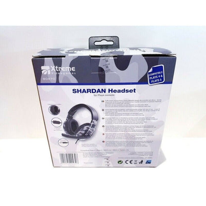 XTREME SHARDAN HEADSET grigio militare