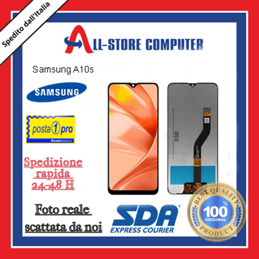 Display per SAMSUNG A10s OEM A107 Nero